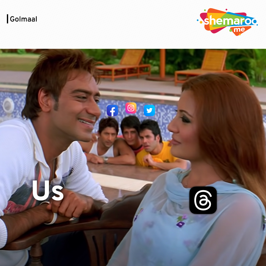 ShemarooBolly's tweet image. #THREADing is the new #Trending 😎

Have you followed us on Threads yet? Link in bio

#Golmaal #Threads #Threadsapp