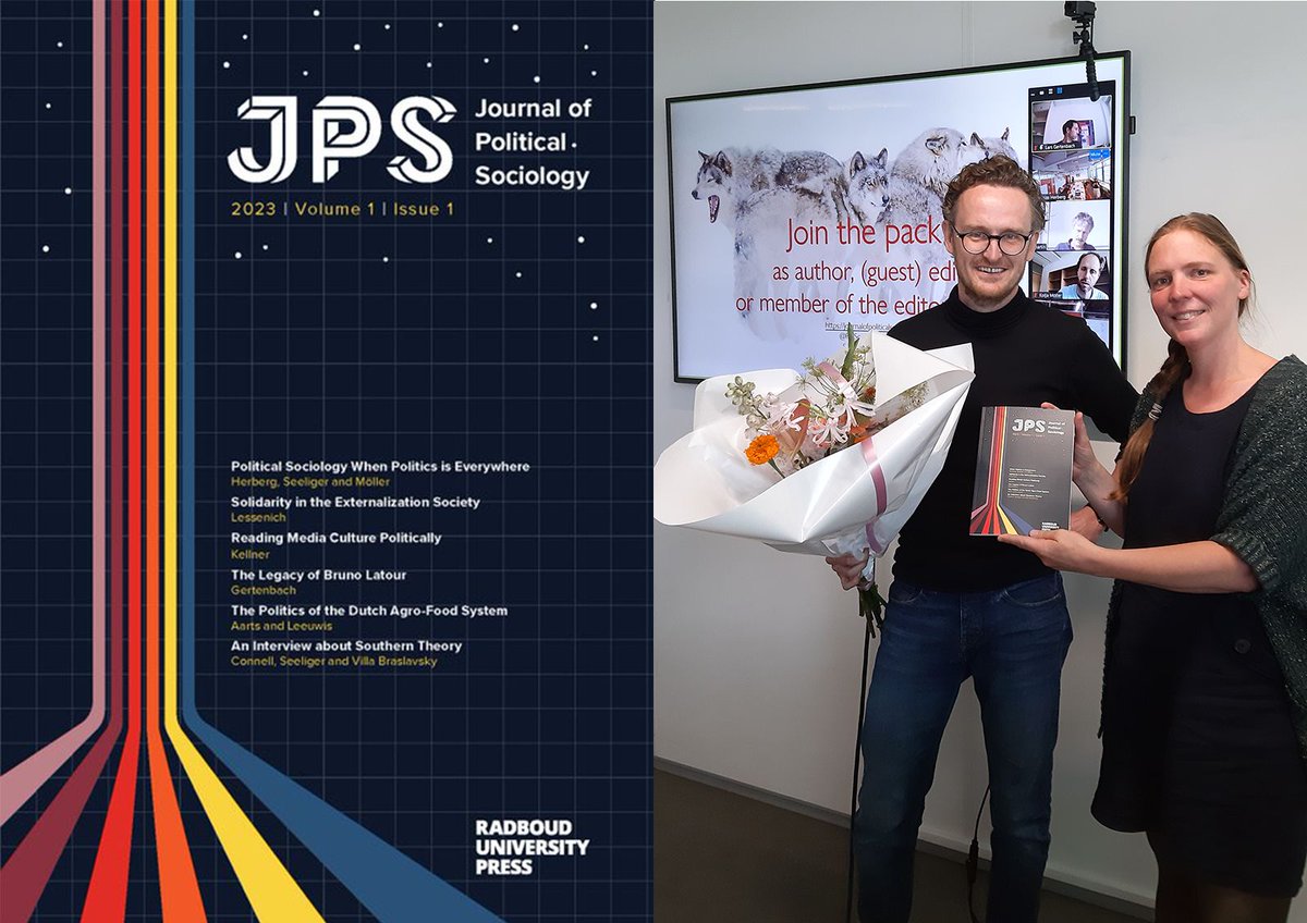 RadboudUniPress's tweet image. The new Journal of Political Sociology launched, an important addition to the scholarly landscape! JPS opens a forum to discuss the political of societal change. #InterdisciplinaryStudies #globalinequalities @JeremiasHerberg
@PolSociology #openaccess lnkd.in/e7QkytdZ