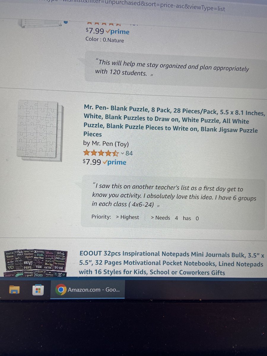 <a href="/KenyonJody/">Mrs. K - 3rd Grade Teacher🤪</a> Ty for the opportunity! I’d love these puzzles to have students develop relationships and collaboration right on day 1 amazon.com/hz/wishlist/ls…