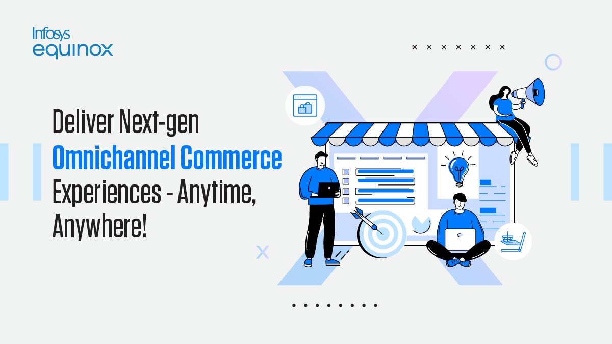 Infosys's tweet photo. Today's consumers crave access to any product they desire, anytime, anywhere. To meet these expectations, brands must reimagine their #supplychain networks, systems, and partnerships. Read more. https://t.co/cyBU7I80PM #HumanCentricCommerce https://t.co/6FlWEkqOUl