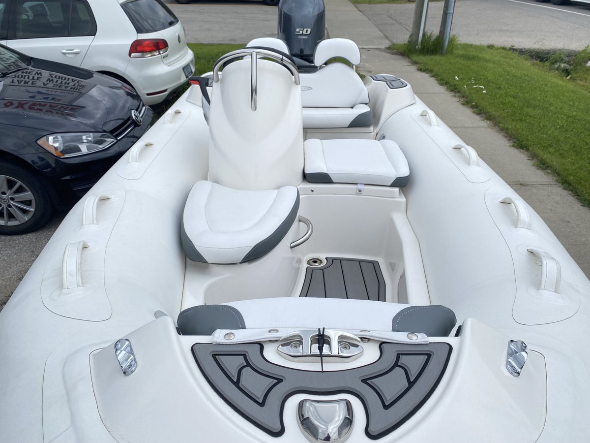 Have you met Zodiac's Yachtline 400 yet? This sleek luxury tender comfortably seats five and is equipped with a brand new Yamaha F50 outboard. Message today to put down a deposit - we only have one left for the 2023 season!
