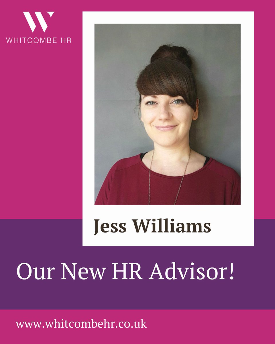 WhitcombeHR's tweet image. We’re so excited to introduce you to the newest member of the team!🤩

Jess has joined us as HR Advisor and comes with many years of HR experience having supported numerous teams through periods of organisational change and development.👍

#welcometotheteam #whitcombehr