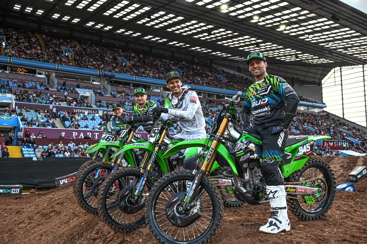 FIMWSX's tweet photo. Bud Racing led by American superstar Justin Hill sits in 7th place in the Team Standings after Round One of the FIM World Supercross Championship.

#WorldSupercrossChampionship #WorldSupercross #WSX #WSX2023 https://t.co/O368tW4fUq