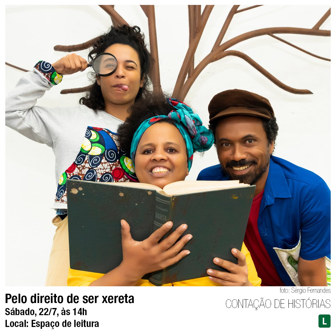 Vão rolar contações de histórias nos próximos dois sábados com o Núcleo Atômico 😍

Acesse sescsp.org.br/interlagos e confira essas e as demais programações. 

#sescsp #sescinterlagos #contaçõesdehistórias