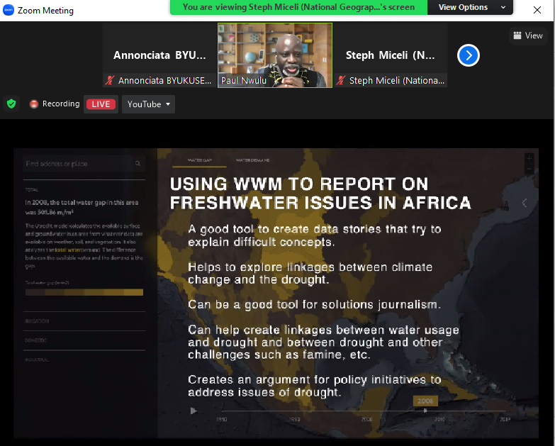 AnnonciataB's tweet photo. Are you interested to shout water shortage in Nile Basin? Join us now and be aware how journalists as story-tellers, we can use World Water Map to enhance coverage on floods and droughts in the Nile Basin.
See link: https://t.co/Zk2LrKsEC6
#WorldWaterMap
#SciWednesdays https://t.co/emMRYBWJIQ
