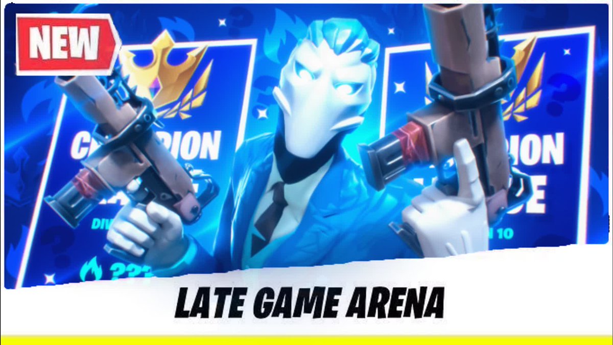 FortniteTracker's tweet image. Petition to bring back Late Game Arena!

📝 FortniteTracker