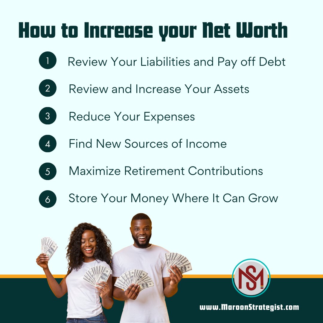 MaroonStrat's tweet photo. Do you know your current net worth? By calculating your net worth, you can identify critical areas in the financial life of your business that need your attention.

#BusinessFinance #FinancialHealth #Entrepreneurship #BusinessOwner https://t.co/28TYEfGW1l