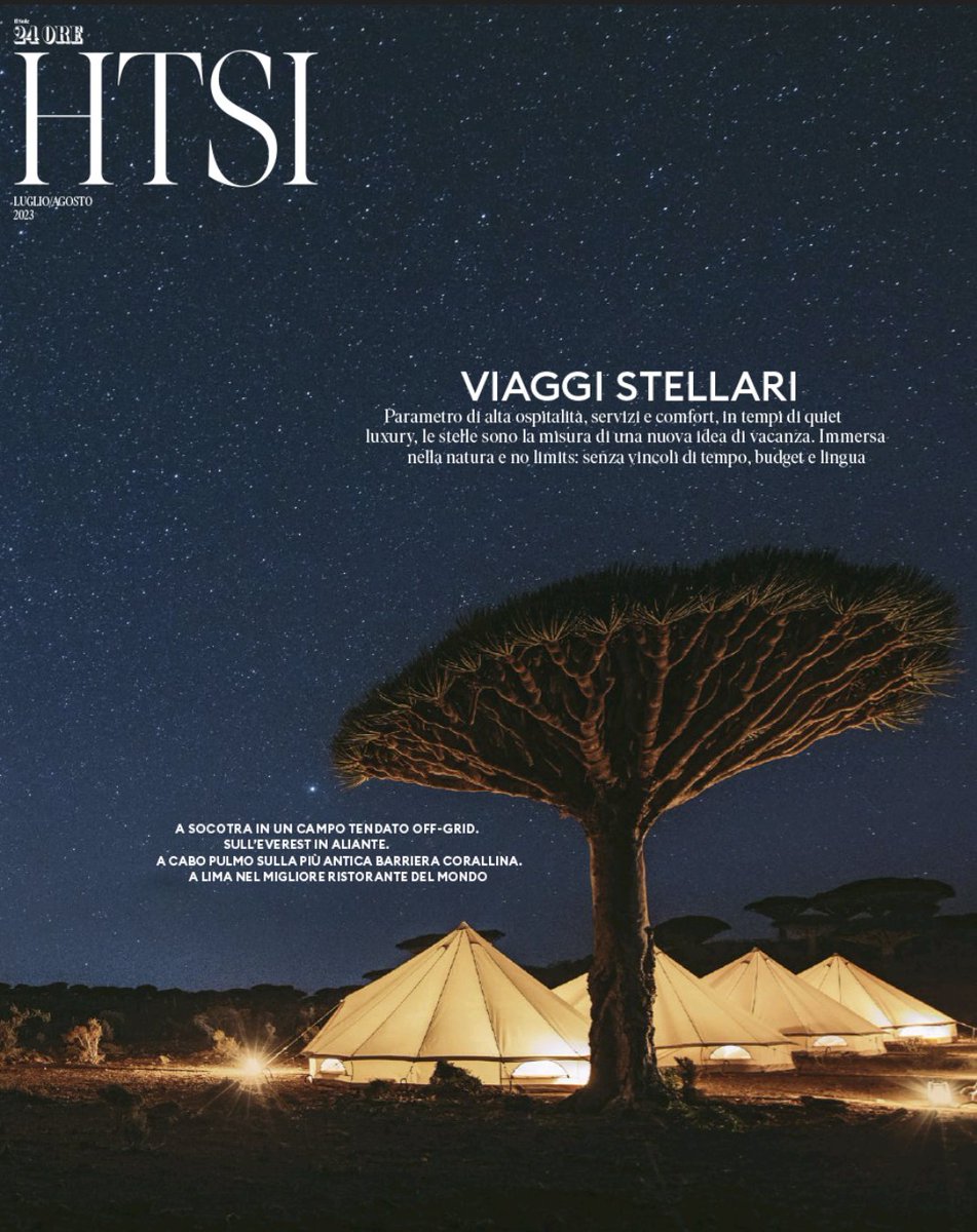 La nuova copertina di @24HTSI in edicola venerdì 14 luglio.
Pronti a partire?
#travelissue #summerissue