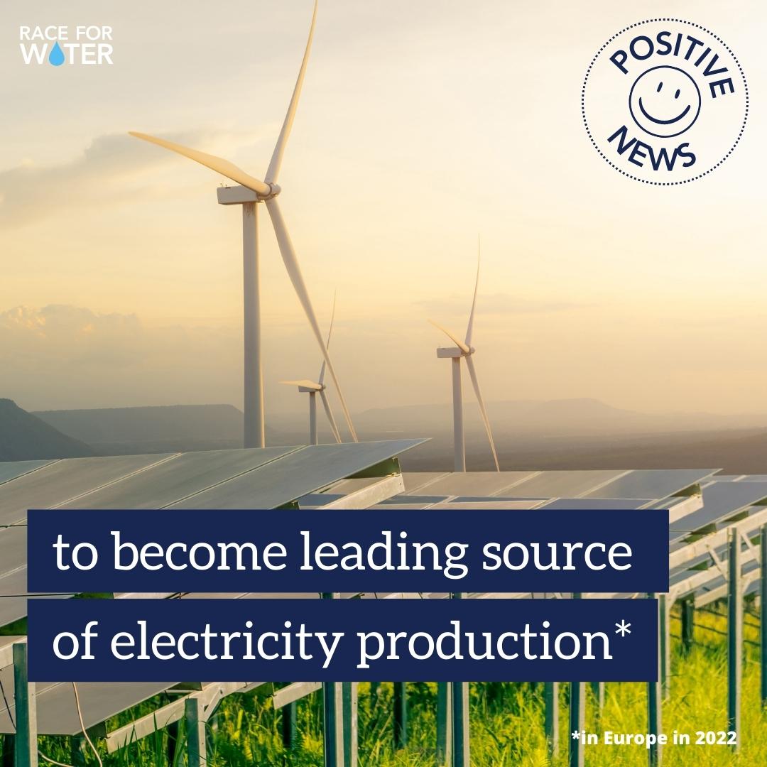 🌍💡 A cleaner energy future, preserving our oceans 🌱🌊By 2022, Europe has achieved a remarkable feat in its transition to a more environmentally friendly energy source, while preserving our precious oceans. 23,5% of Europe's electricity production came from solar or wind power.