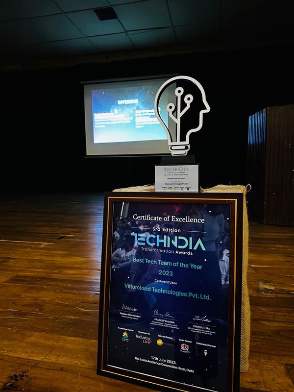 NiyatiPoptani's tweet photo. A mesmerizing event full of energy and learnings! #viitorcloud #quarterlymeet2023 https://t.co/CdyPoVURfM