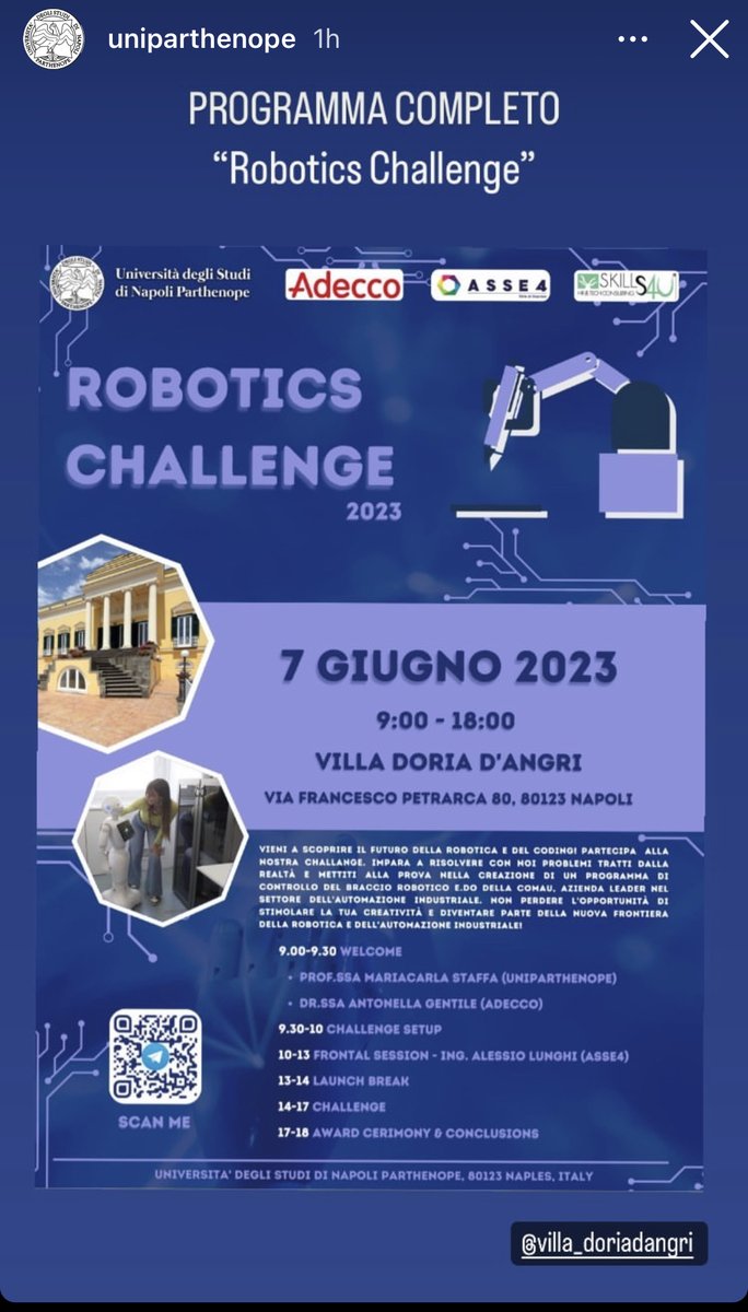 mc42593839's tweet image. Preparing for the 2nd edition of the #RoboticsChallenge 🤖@uniparthenope...stay tuned