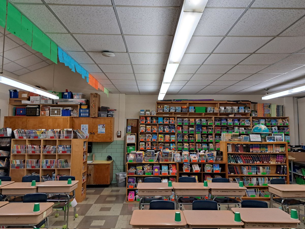 smorrisey's tweet image. I believe in science. I also believe in easy access to quality literature. This is my classroom library. I prefer to teach in ways that give Ss the best chance to succeed AND I also encourage Ss to read great literature. SOR advocates do both.