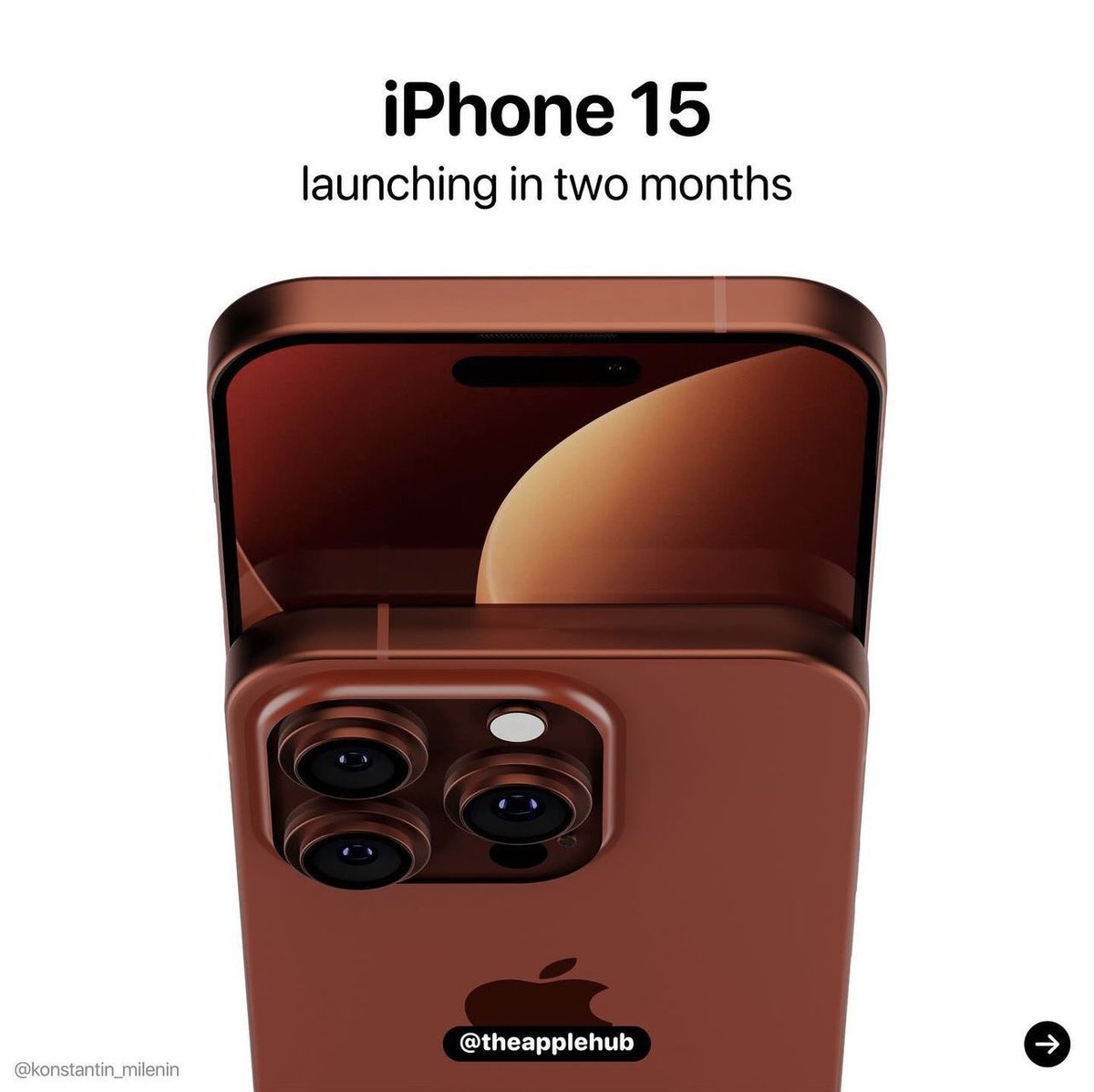 dewahoya's tweet image. Iphone uda sampe 15 aja, buru-buru banget.