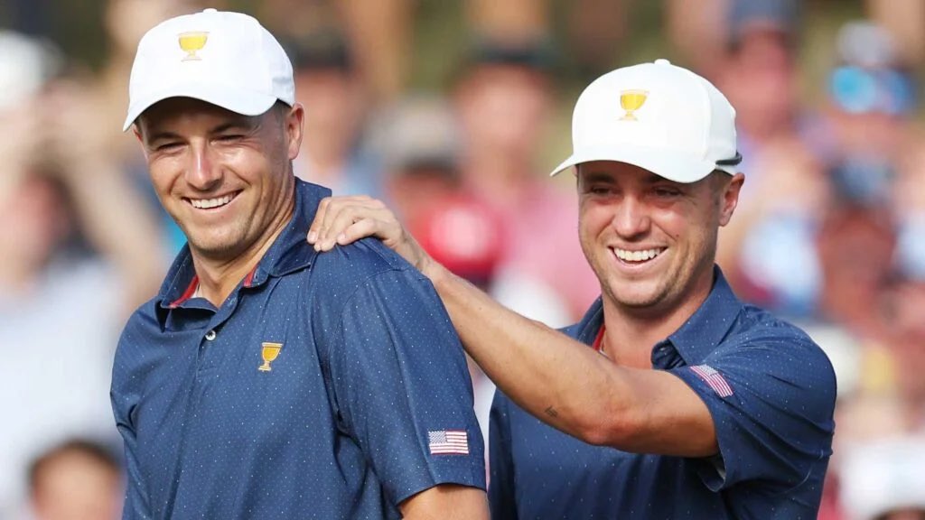 SkySports_Keith's tweet photo. EXCL: Jordan Spieth says he’s now an investor in Leeds United — with Justin Thomas in 49ers consortium 🏉 
Rickie Fowler pulled out. 

JS: "It's done. Myself and Justin (Thomas) with a minority stake. The 49ers beat my Cowboys every year, so if you can't beat 'em, join 'em! #LUFC https://t.co/X30SKk1isN
