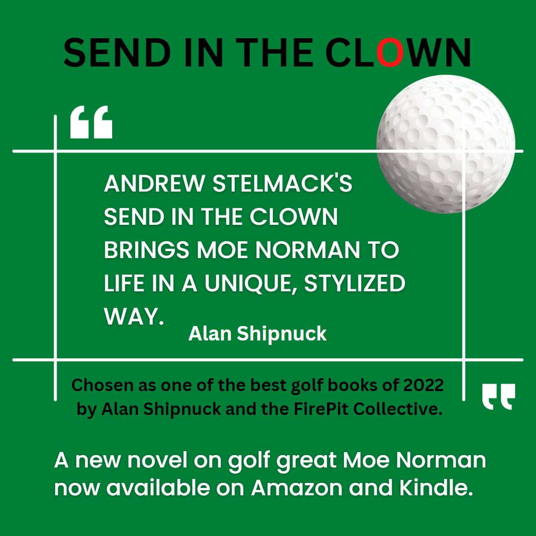 Nice to see a movie in the works on golf great Moe Norman. Until then check out the new book on Moe called SEND IN THE CLOWN on Amazon and Kindle. Voted one of the best golf books of 2022 and a #1bestseller on Amazon. #moenormanmovie #moenorman #golftwitter #pgatour #golf #golfer