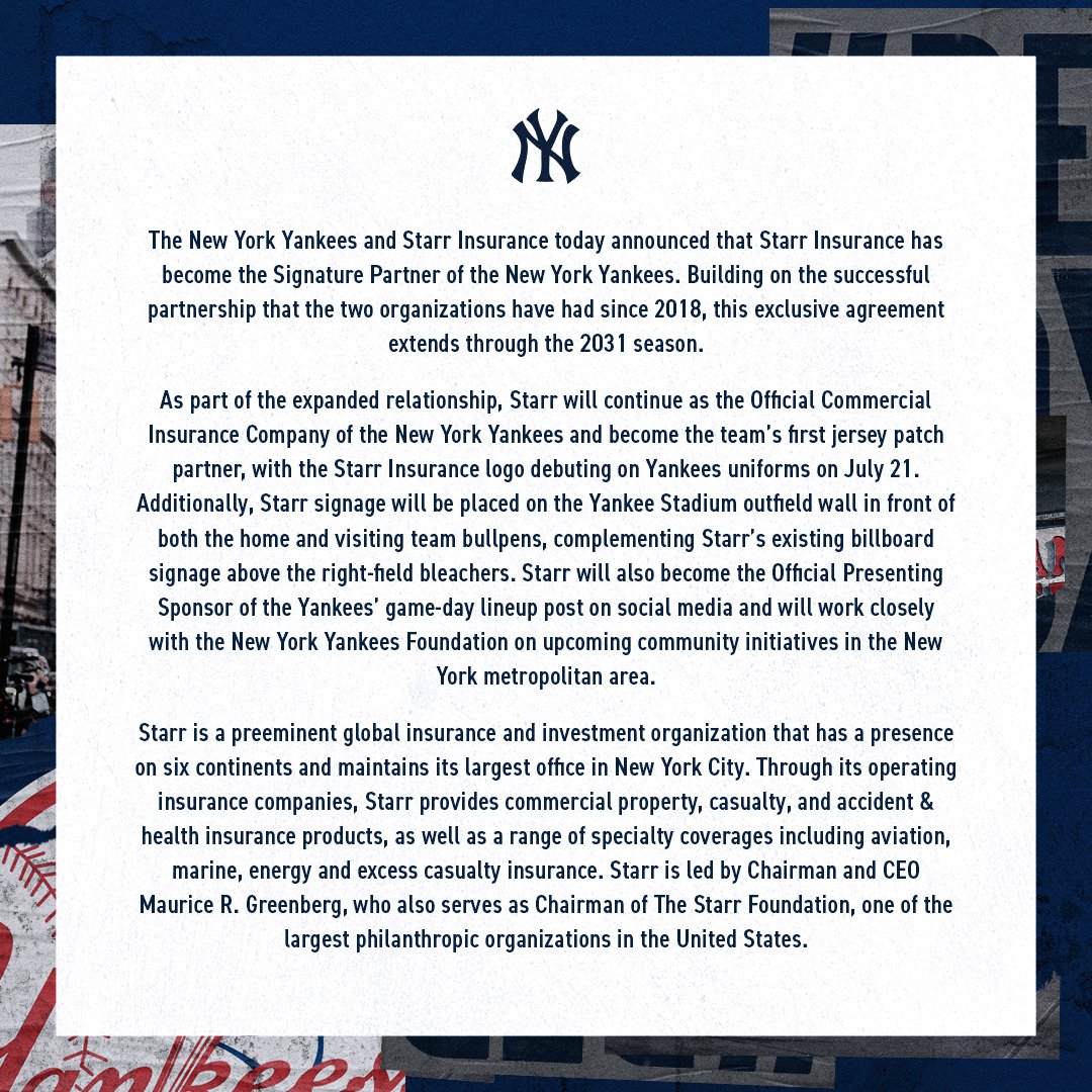 New York Yankees tweet media