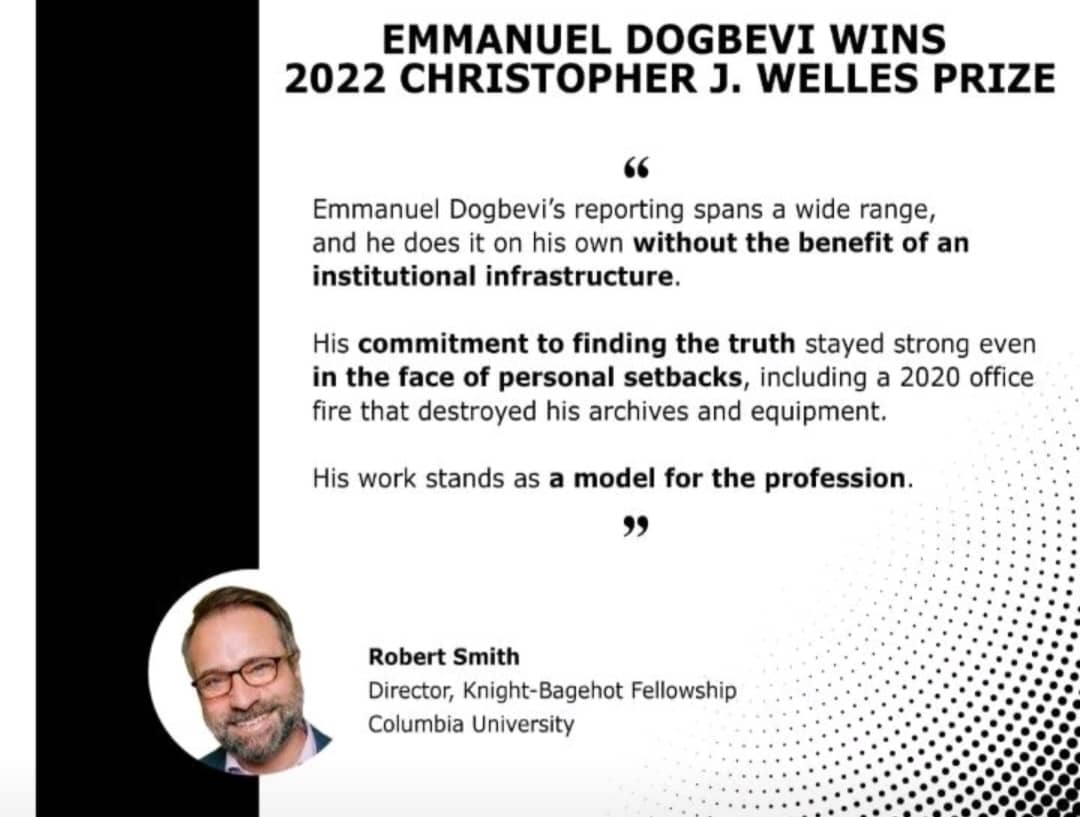 CONGRATULATIONS to our colleague @EmmanuelDogbevi !!! 🥳