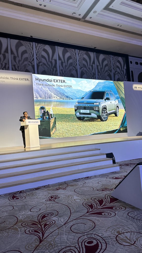 Abhay_V's tweet image. Back in Jaipur - the third time in the past one month! This time, here to drive @HyundaiIndia’s latest, the #Exter.