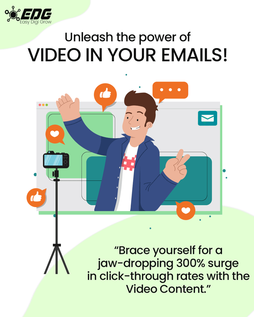 easydigigrow's tweet photo. Boost engagement, captivate your audience, and take your email marketing to new heights of success! ๐๐ฌ #EasyDigiGrow #EmailMarketingRevolution #VideoContentMastery https://t.co/B8Hj9J4Tg1