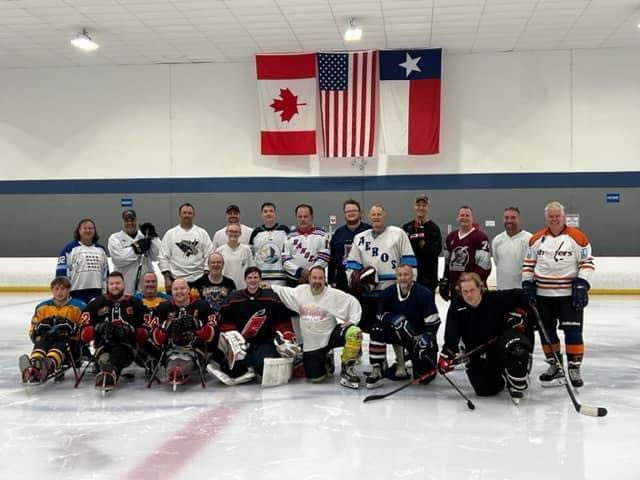 HPIBorg's tweet photo. Houston Event Recap: check out some of the pics from last Saturday’s skate and fundraiser! Big thanks to Michel Petit and The Maple Leaf Pub for making this a great first event.
#HPIB #Houston #Hockey #Hellhounds #Sledhockey #StarSkaters #Network #Learn #GiveBack https://t.co/eDiaqoMB9K