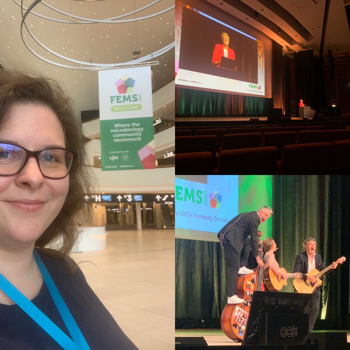 Lydiacious's tweet photo. Since Sunday I am participating at #FEMS2023  - what a great experience! https://t.co/HfqLfKweYM