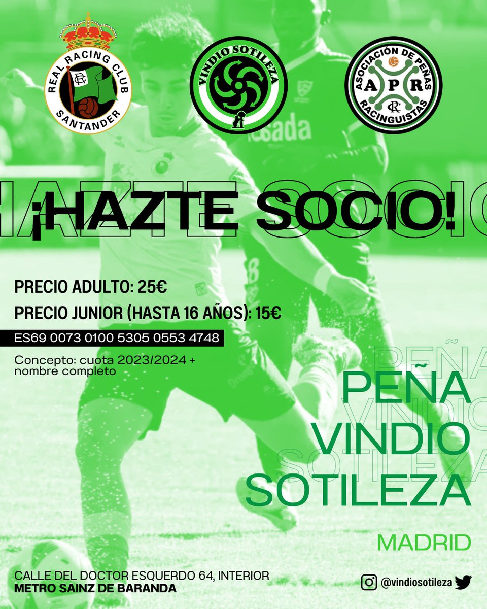 Peña Vindio-Sotileza tweet media