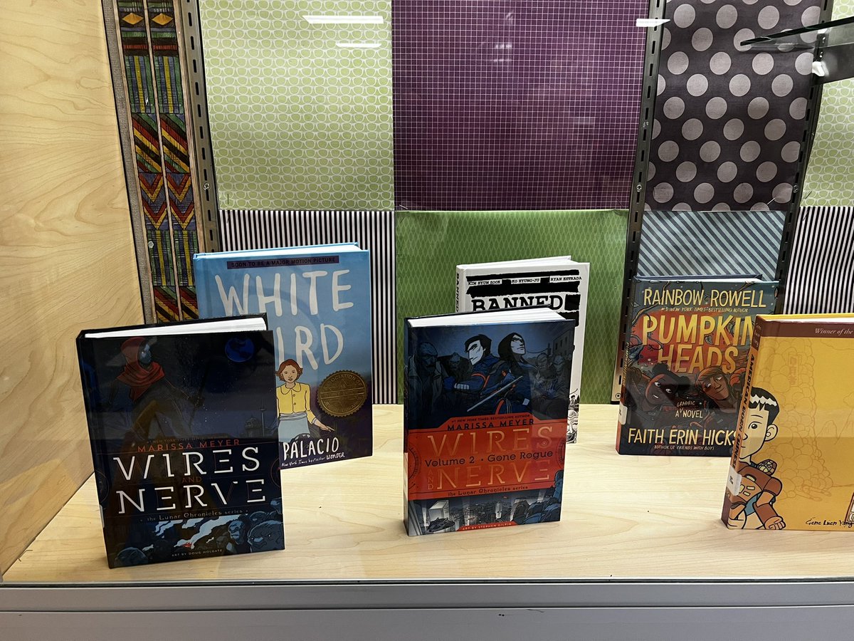 PocoHSLibrary's tweet photo. @PHSWarriors1957 New graphic novels arriving in the summer! #BeatTheHeat #SummerReading https://t.co/jlAY5dm3W1