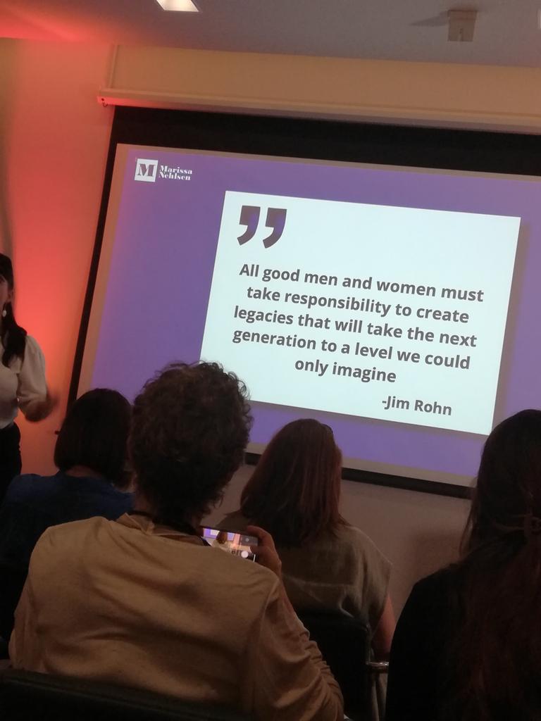 zonua's tweet photo. Getting inspired, revitalised and energised by Marissa Nehlsen at #Thrive360 https://t.co/FlfvGiO4wC