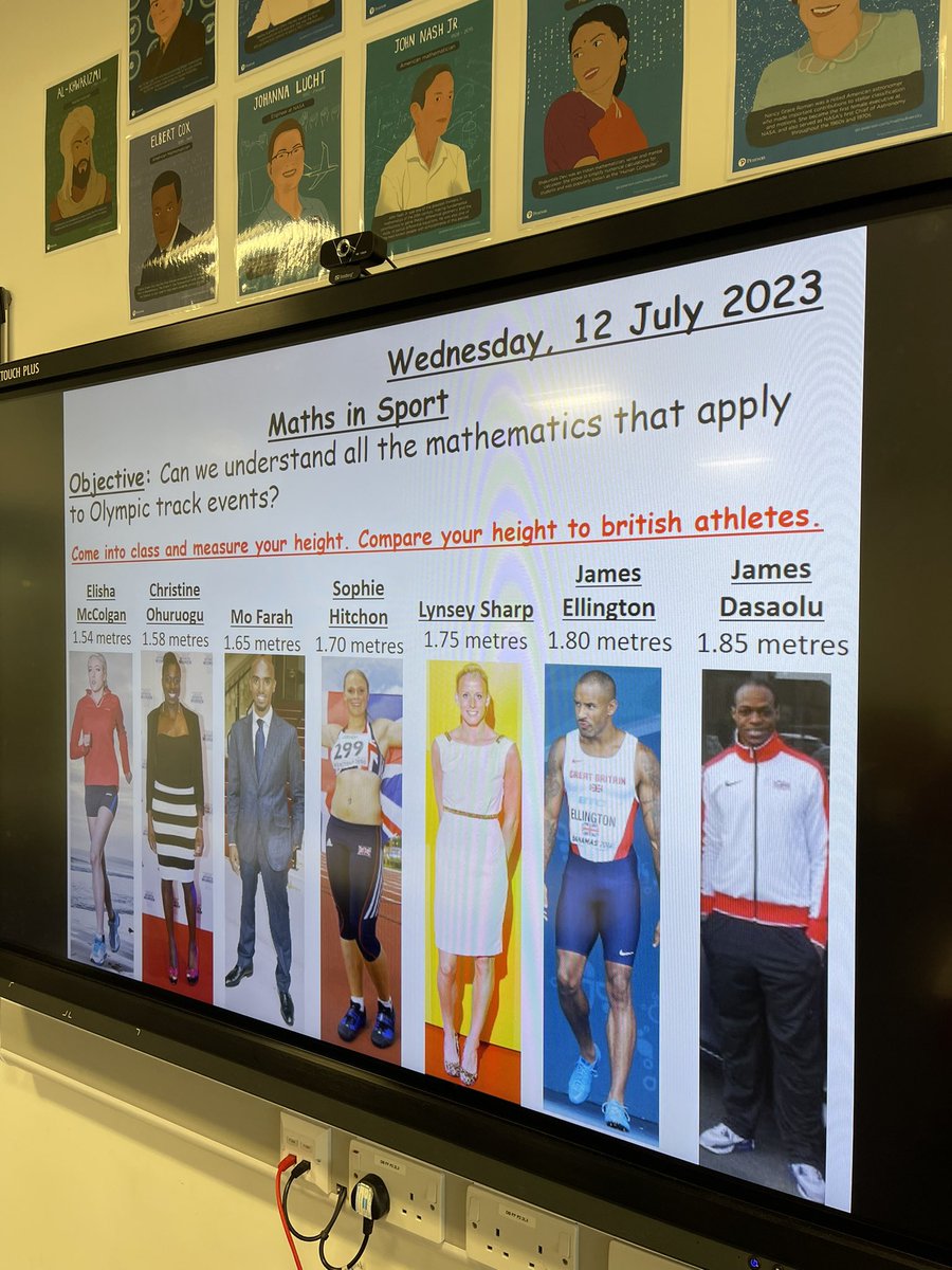 dixonsma_maths's tweet photo. Bit of cross-curricular work today to celebrate Sports Day - Mr Evans’ second favourite day of the academic year except Pi Day; obviously.

8.5 absolutely loving their real world maths applications 💥 @DixonsMA_2028 @DixonsMA 

🧵(1/n) https://t.co/rGbDNEYv7y
