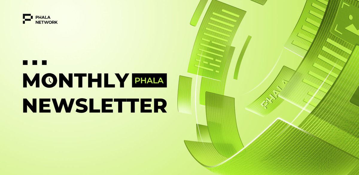 The June edition of the Monthly Phala Newsletter was also published 🙌

Dive in and don't miss out on all of the exciting updates that were featured! 🗞️ 

🔗 Read more: medium.com/@phalanetwork/…