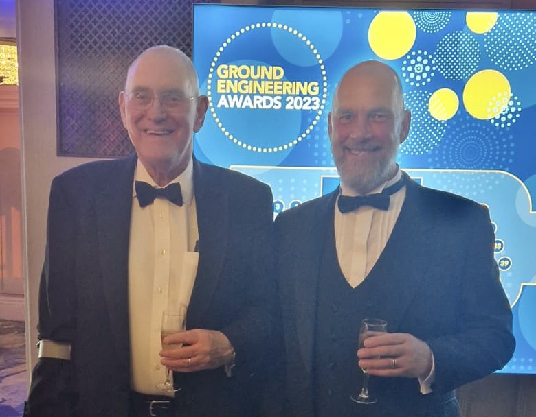 DeepSoilMixing's tweet photo. We are enjoying @GE_magazine @geawards so far - good luck everyone  #GEAwards https://t.co/cXyiLKVQAT