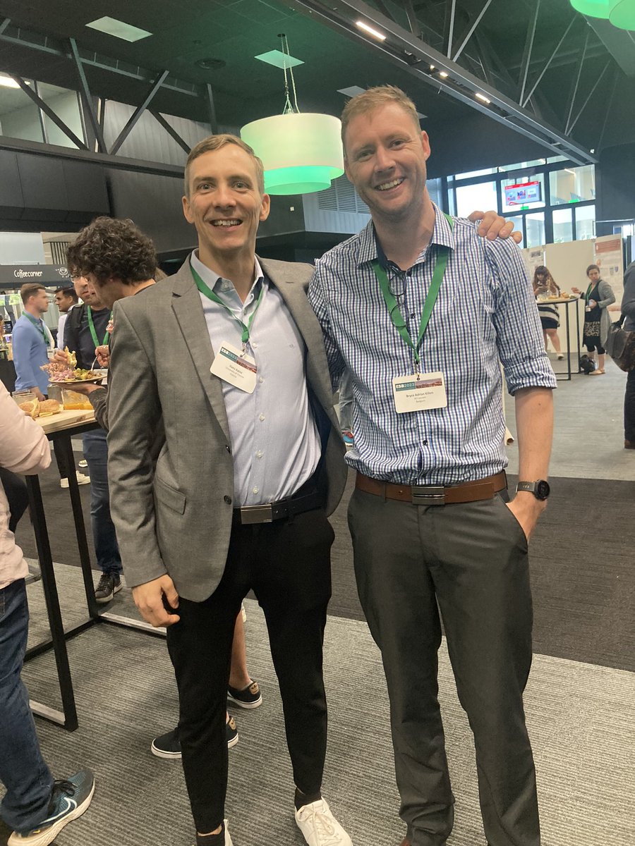 bryce_killen's tweet photo. Great to get back into in-person conferences- colleagues old and new and some great science as always @ESBiomech https://t.co/IKQrxKdhB0