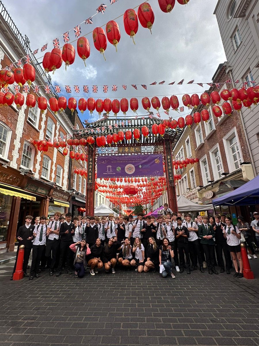 BohuntWokingham's tweet photo. Mandarin Culture Experience in China Town today….#gamechangerweek #studentlife #enjoyrespectachieve https://t.co/5BMpRYAber