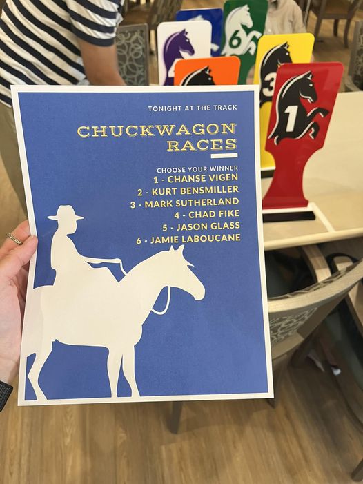 “Chuckwagon Races” to keep the Stampede Spirit! 🐎
#AspenHeights #RetirementLiving #CalgaryStampede