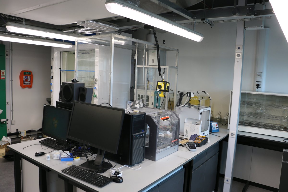 Take a peek into the new lab facilities we have just moved into at <a href="/UoMChemistry/">UoM Chemistry</a>. We still have some cables and tubes to connect, but it is starting to look like a lab.