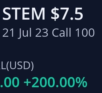 Will_Homere's tweet photo. $STEM yup ✅️ nice easy swing called out in advance on this past Sunday to the  trading group with TA and charts . 

Stop playing.. doors can't stay open forever.... 

Link to the group is in my BIO 

#WayUp #OutcomeIncome https://t.co/5DjxUwdAL8