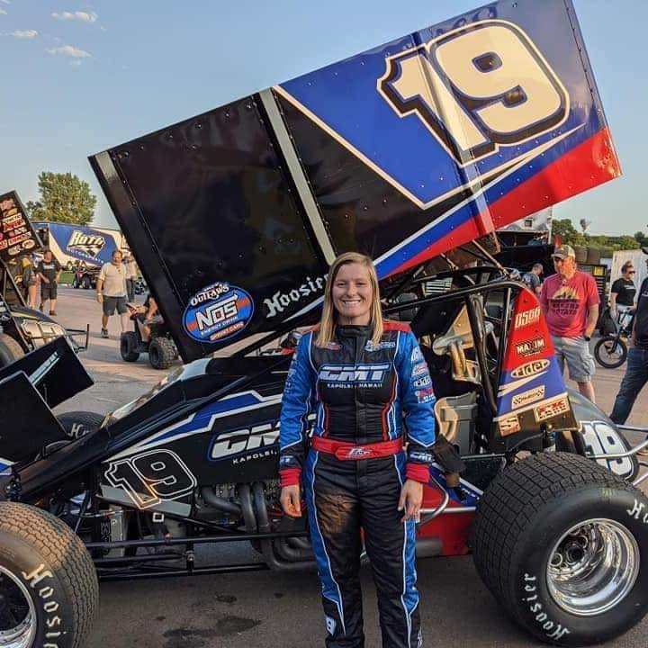 Best of luck at <a href="/EldoraSpeedway/">ELDORA SPEEDWAY</a>  #ladylightning <a href="/paigepolyak/">Paige Polyak</a>  #EldoraMillion  - - Go Paige Go !!!