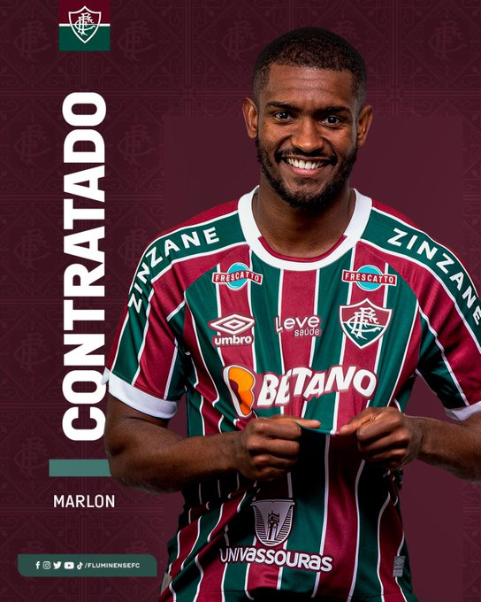 Marlon 🇧🇷
27 anos
Defesa Central / Lateral Direito
Shakhtar Donetsk 🇺🇦 -> Fluminense 🇧🇷
EMPRÉSTIMO

#Marlon #ShakhtarDonetsk #Fluminense #PremierLiga #Brasileirao
