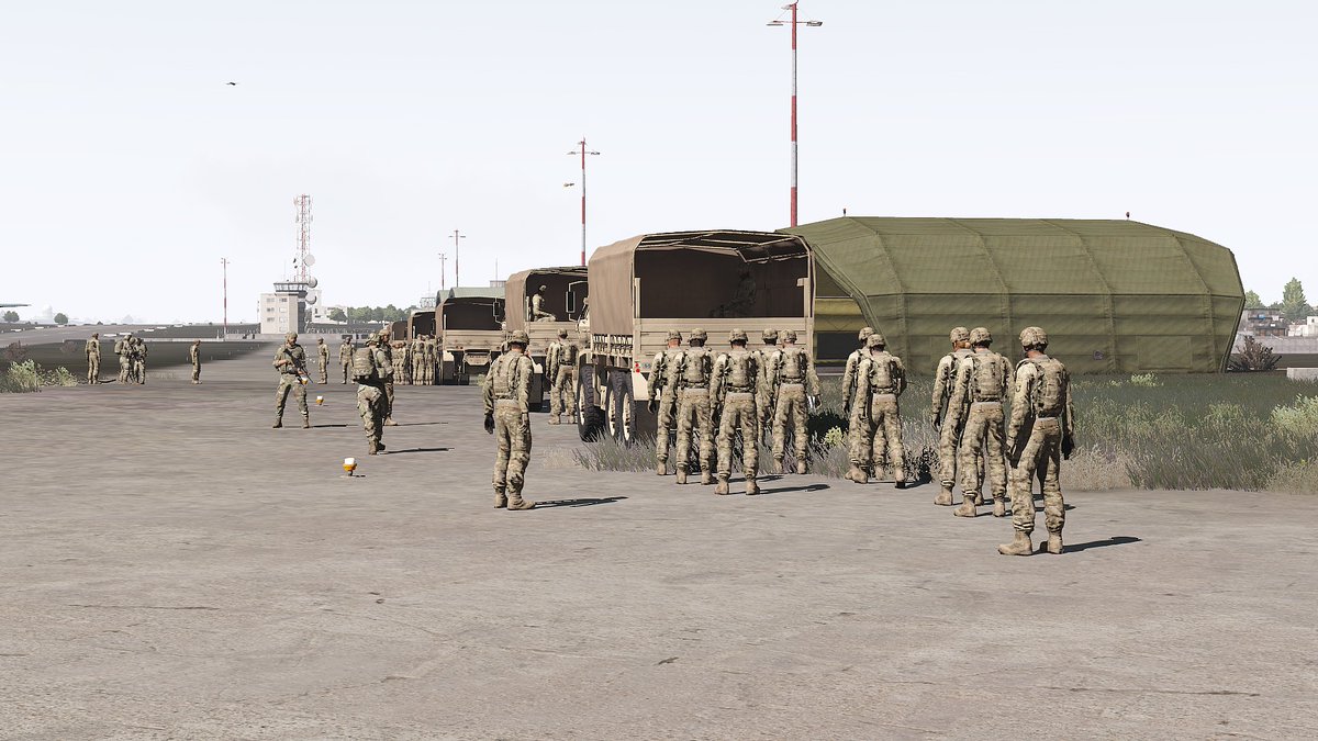 101STMILSIM's tweet photo. Company Training: Aufsitzen 🚚🦅

📸©️ SSG Asathor
#Arma3 #MilSim https://t.co/MQmZP66AUM