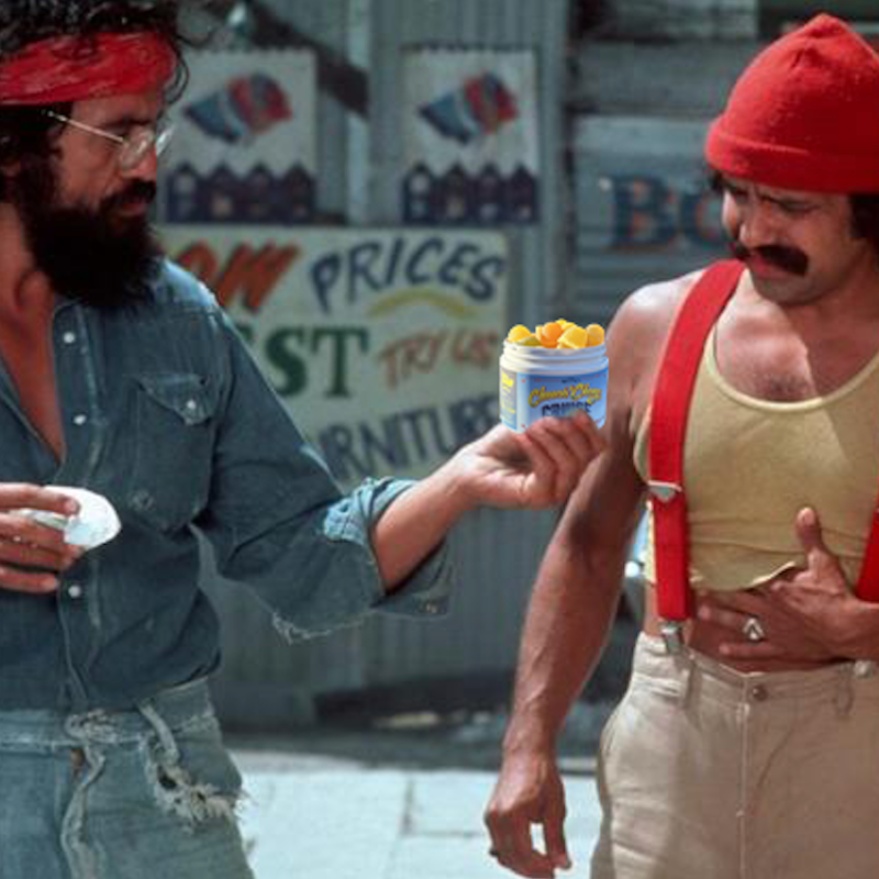 tommychong's tweet photo. Ship your Cruise Chews today before it's too late 💨