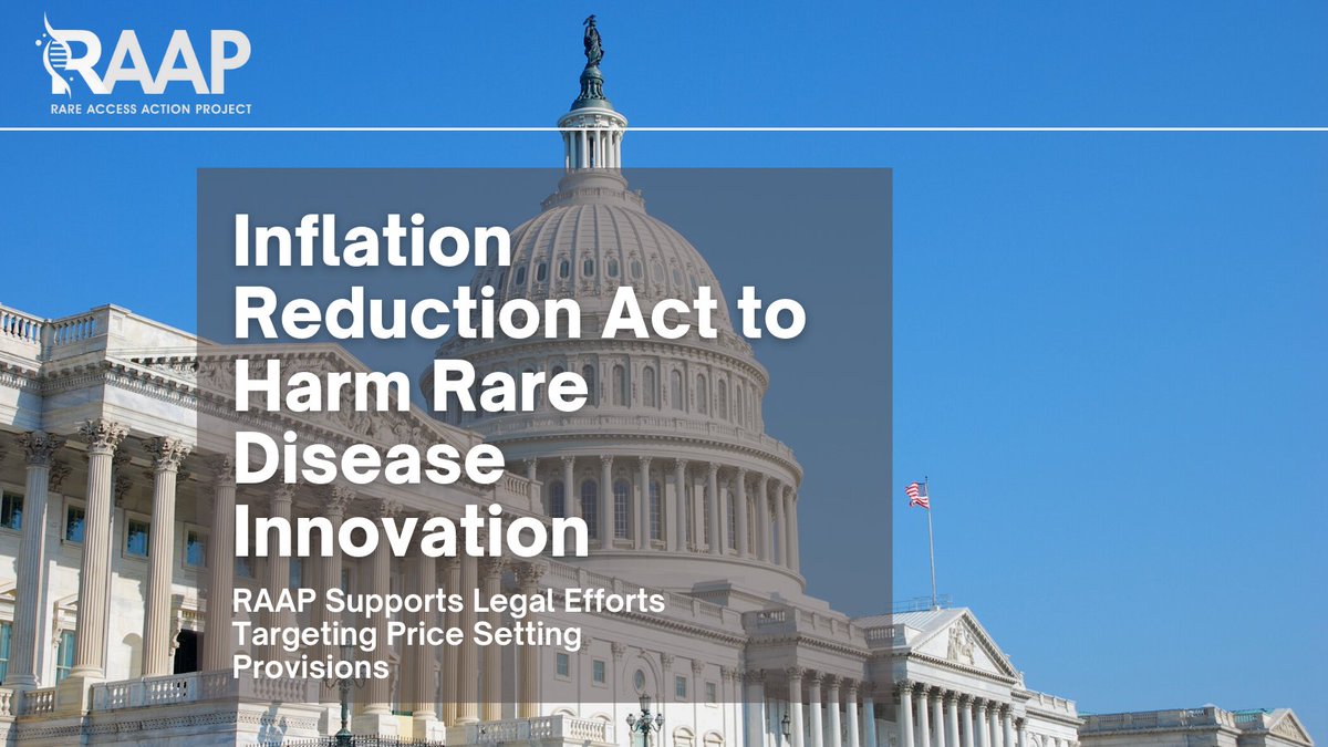AccessRare's tweet photo. The #InflationReductionAct was hailed by
supporters as a major milestone for reducing
prescription drug prices. @AccessRare is warning that certain provisions could harm innovation in the #orphandrug space. https://t.co/K9GQsWU43b #Raredisease https://t.co/j16B0HW73x