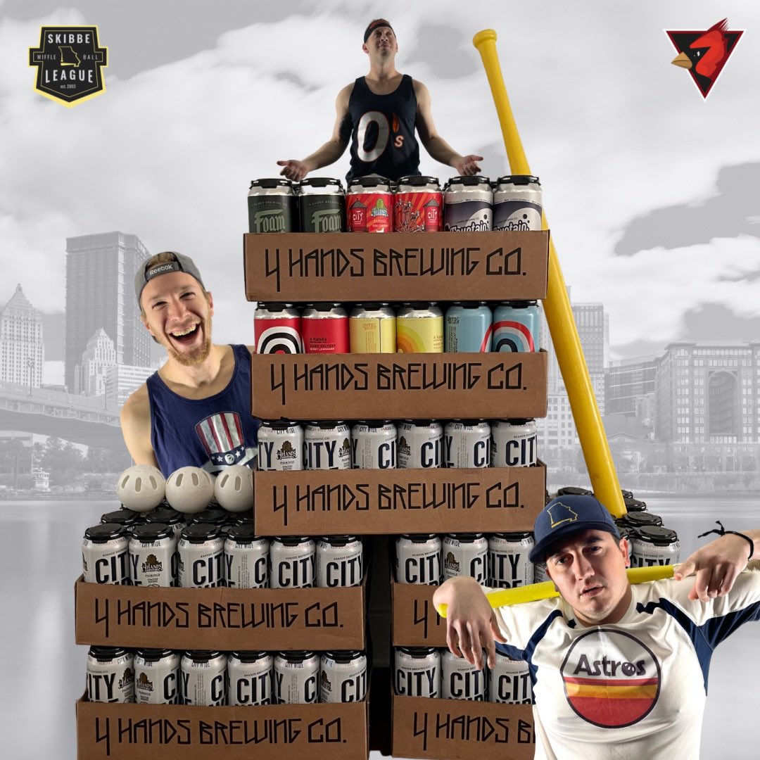 TheSWBL's tweet image. We head to PA this weekend for the @NWLATournament, and thanks to our amazing sponsor, @4HandsBrewingCo, we won’t be there empty handed! If you play the @SWBL_Cardinals this weekend, not only do you get to see these awesome faces, but you’ll enjoy a craft beer from our home city!