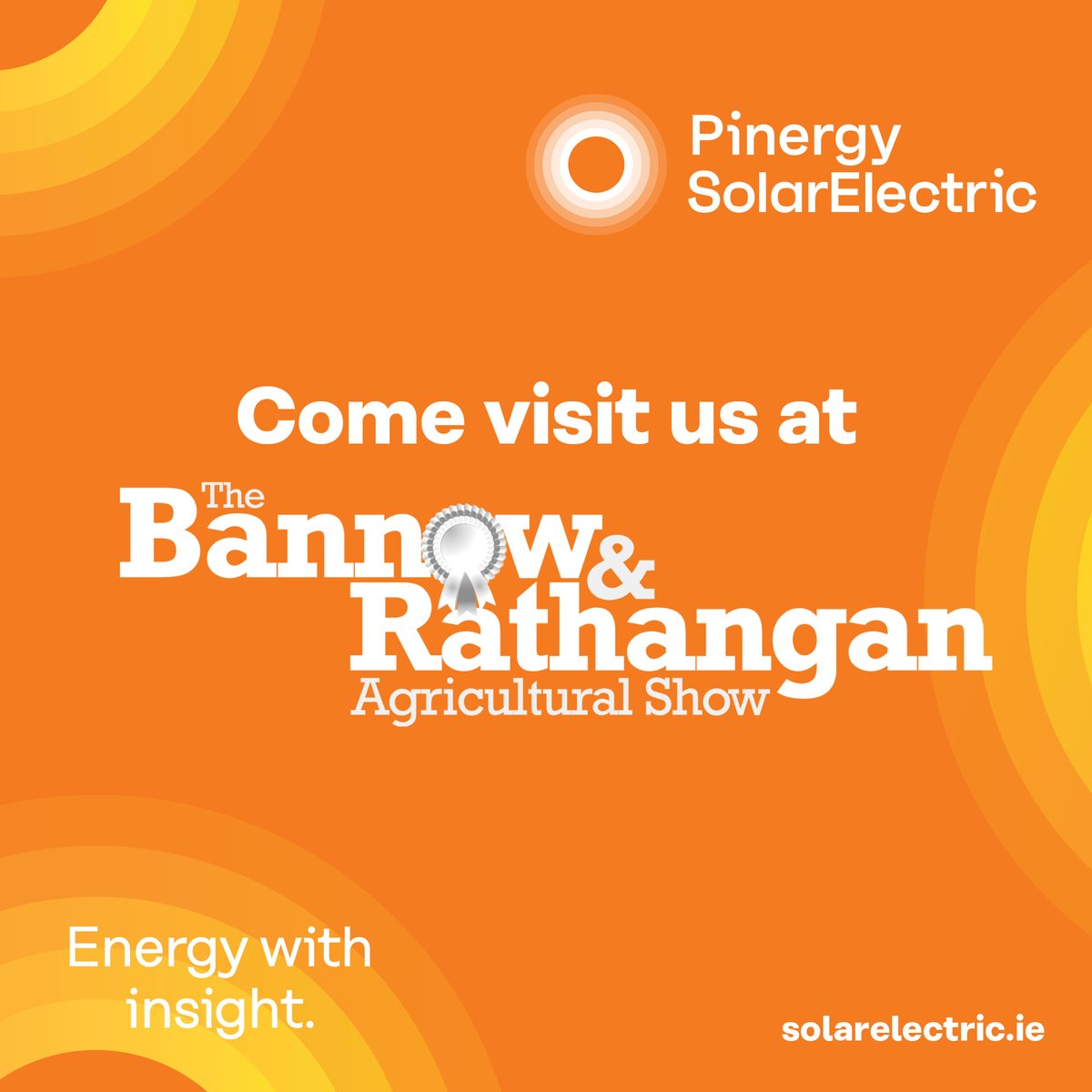 Our team will be at the Bannow & Rathangan Agricultural Show tomorrow. Pop by and have a chat about our sustainable energy solutions for your home or farming needs.

📩 solar@pinergy.ie 🌐 solarelectric.ie

#AgriculturalShow
#EnergyWithInsight
#Sustainability