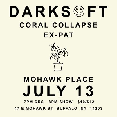 Come on out to Mohawk Place tomorrow for a show with Kevin, Gandi, and Joel of Coral Collapse! We'll be doing a special gig :) Doors at 7, show at 8, we are on first.