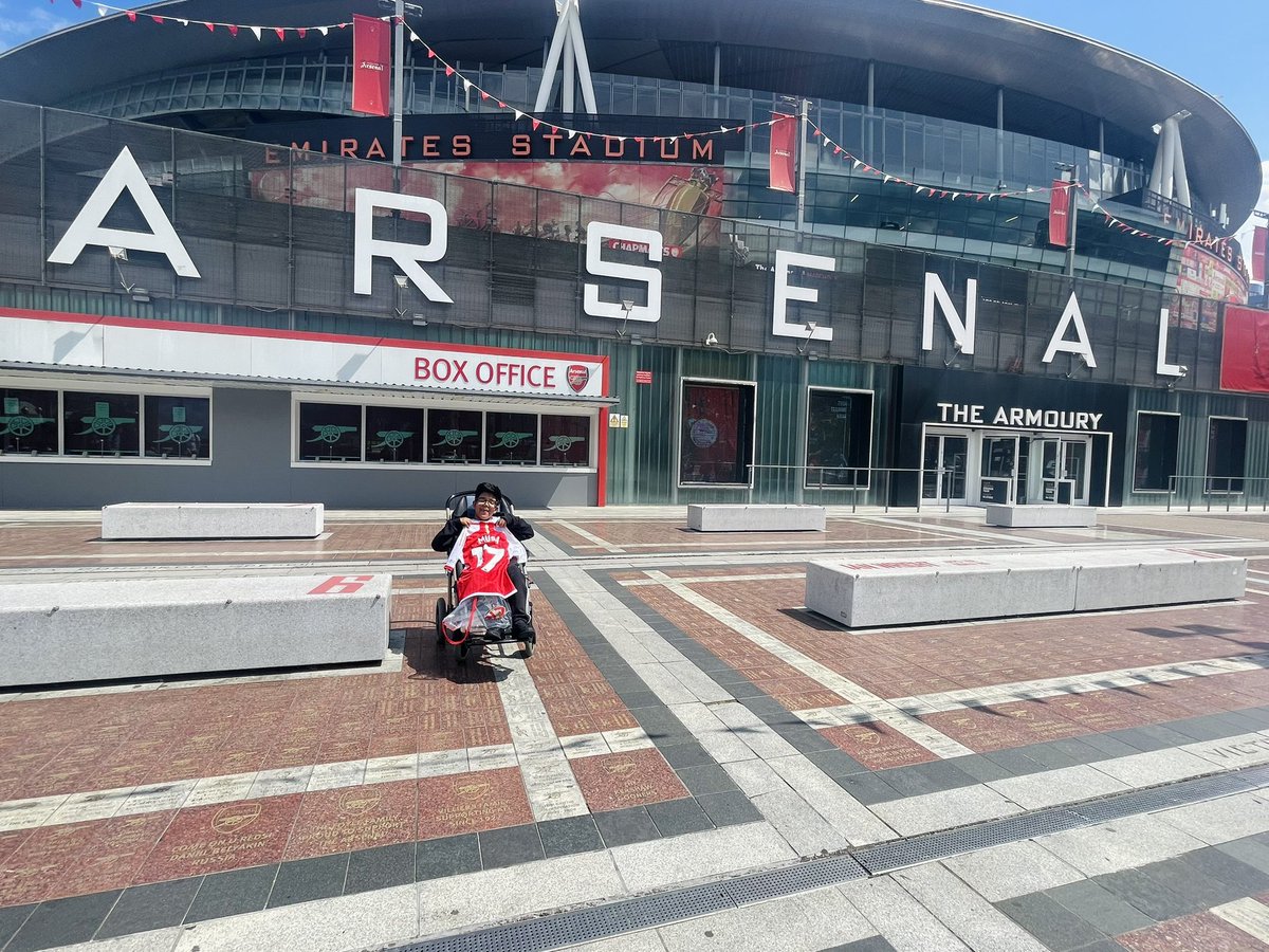 LitmusTimes's tweet photo. Woohoooโฆ hereโs a winner for sure ๐
#Arsenal #EmiratesStadium
#London #AccessibleLondon
Pls make #ArsenalStation #stepfree ๐ https://t.co/JYi2ehnE50