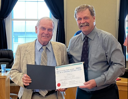 Bill Pierson named Greater Napanee’s 2023 Senior of the Year - napaneebeaver.ca/2023/07/12/bil…