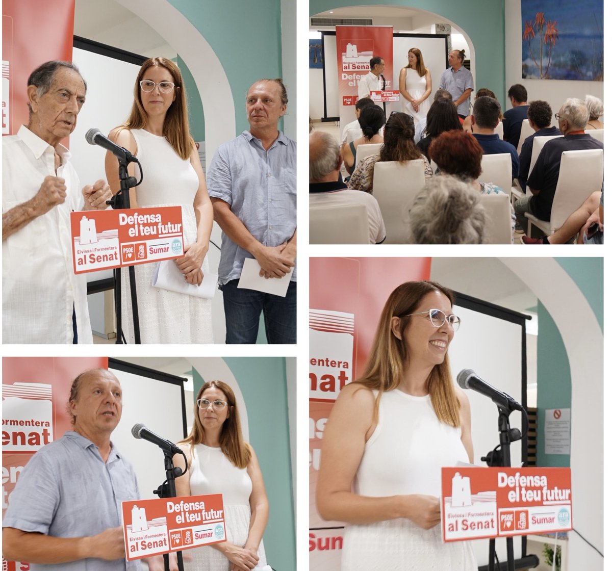 “Formentera és progressista i ho tornarà a demostrar el dia 23 de juliol” Gràcies, Isidor Torres, per acompanyar-nos i per les teues paraules de suport a la “candidatura guanyadora”! #DefensaElTeuFutur #VotaEiFAlSenat #Formentera #Eivissa