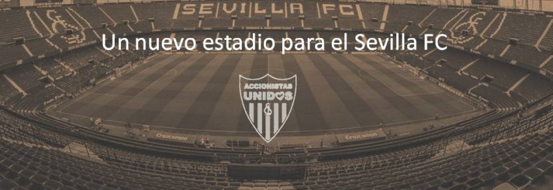 ¡Por un nuevo Estadio para el Sevilla Fútbol Club!

COMUNICADO DE ACCIONISTAS UNIDOS DEL SEVILLA FC.

A.U. considera que ya no valen excusas ni más demoras en abordar la construcción del nuevo Ramón Sánchez Pizjuán.

Léelo completo, aquí👇

tinyurl.com/23uvtcyc