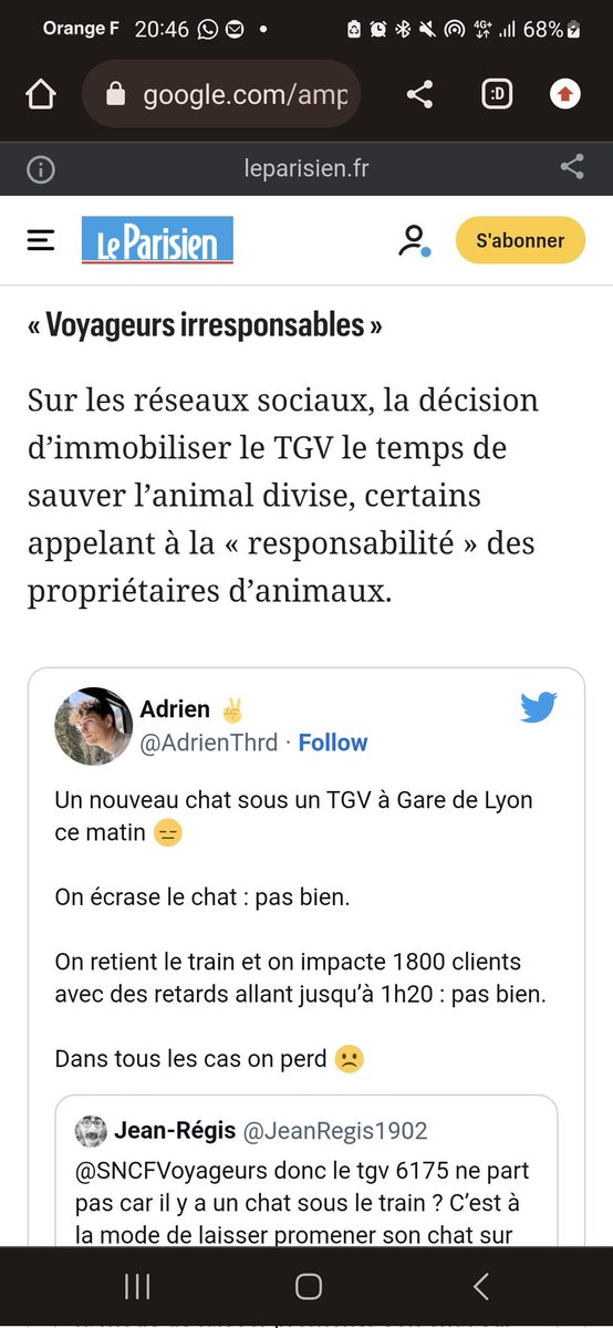 Ripley_101's tweet photo. Bienvenue dans la dictature des Jean René et Moinquerien. Aucun accident de cage de transport ne sera toléré et on fouettera les propriétaires d'êtres sensibles pour "irresponsabilités"
Non mais 🤬🤬🤬
#chat #sncf https://t.co/lptLbZrBXn