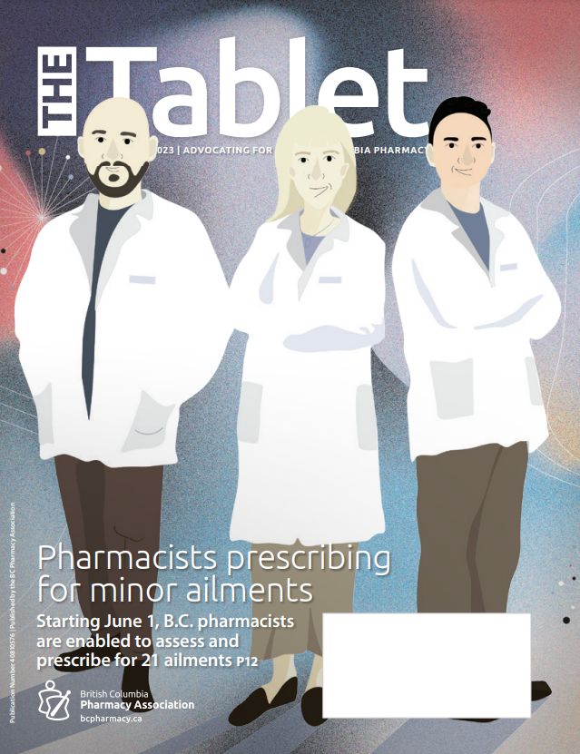 Pharmacists prescribing for minor ailments “is truly a team effort," per <a href="/AndrewDrover1/">Andrew Drover</a>. Our past president spoke to <a href="/bc_pharmacy/">BC Pharmacy Association</a> for the Spring edition of The Tablet: bcpharmacy.ca/tablet/spring-…